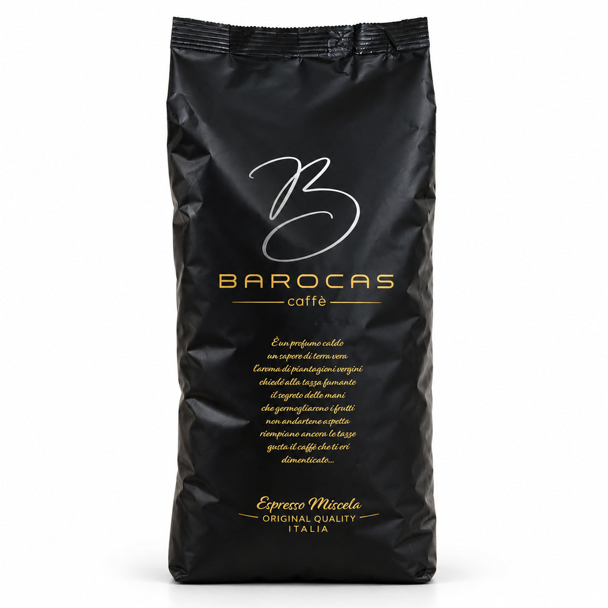 Barocas Caffè Miscela Satori in grani, confezione da 1 kg